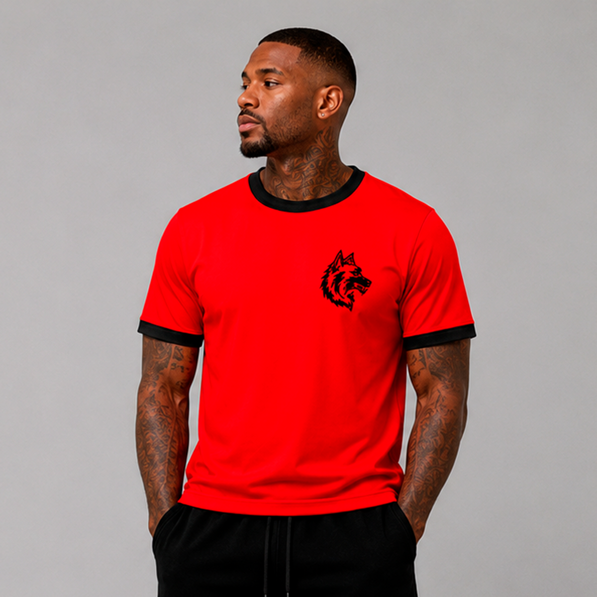 CAMISETA GOLA PZ - LOBO