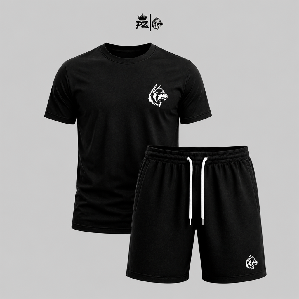 CONJUNTO COTTON TEE LISA PZ - LOBO