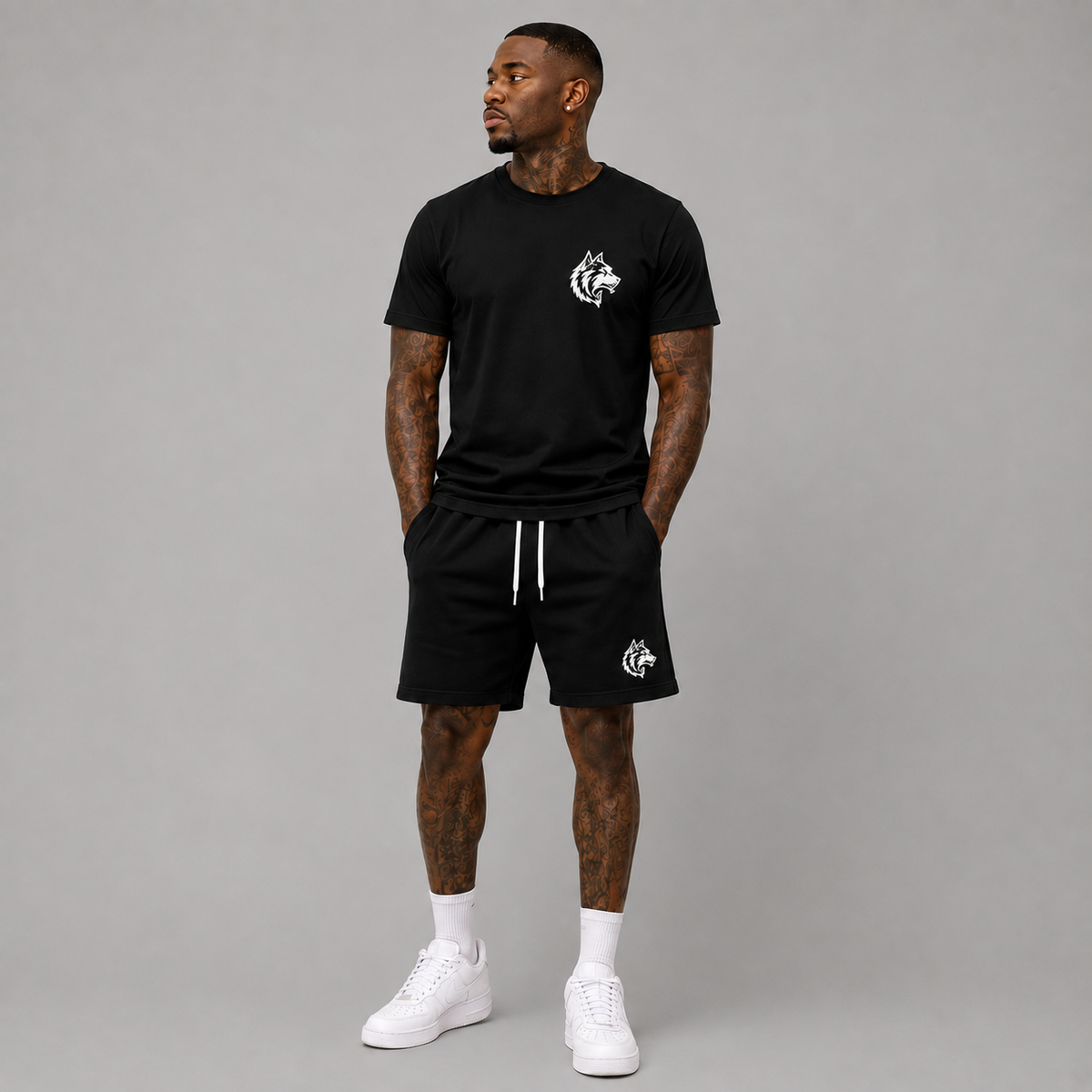 CONJUNTO COTTON TEE LISA PZ - LOBO