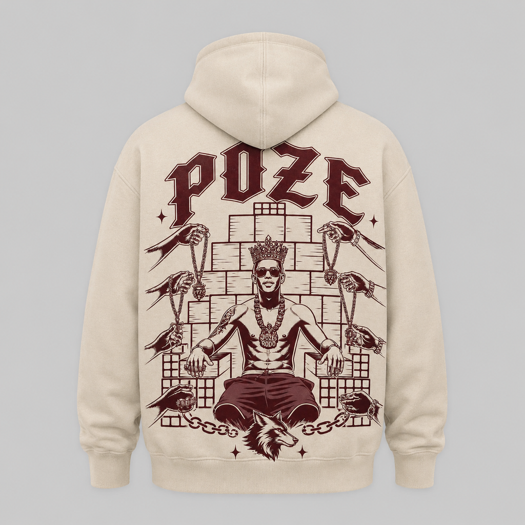 MOLETOM ESTAMPA PZ — LOBO