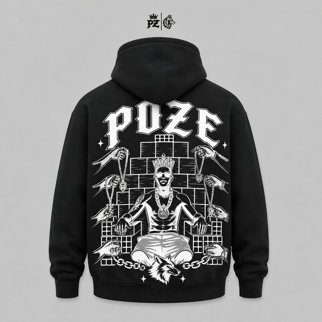 MOLETOM ESTAMPA PZ — LOBO