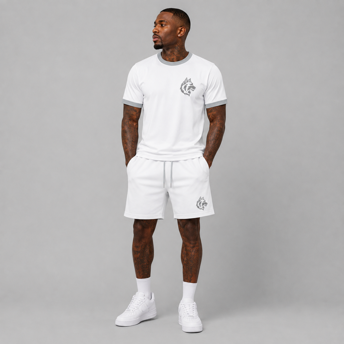PZ KIT LOBO — CAMISETA + SHORT