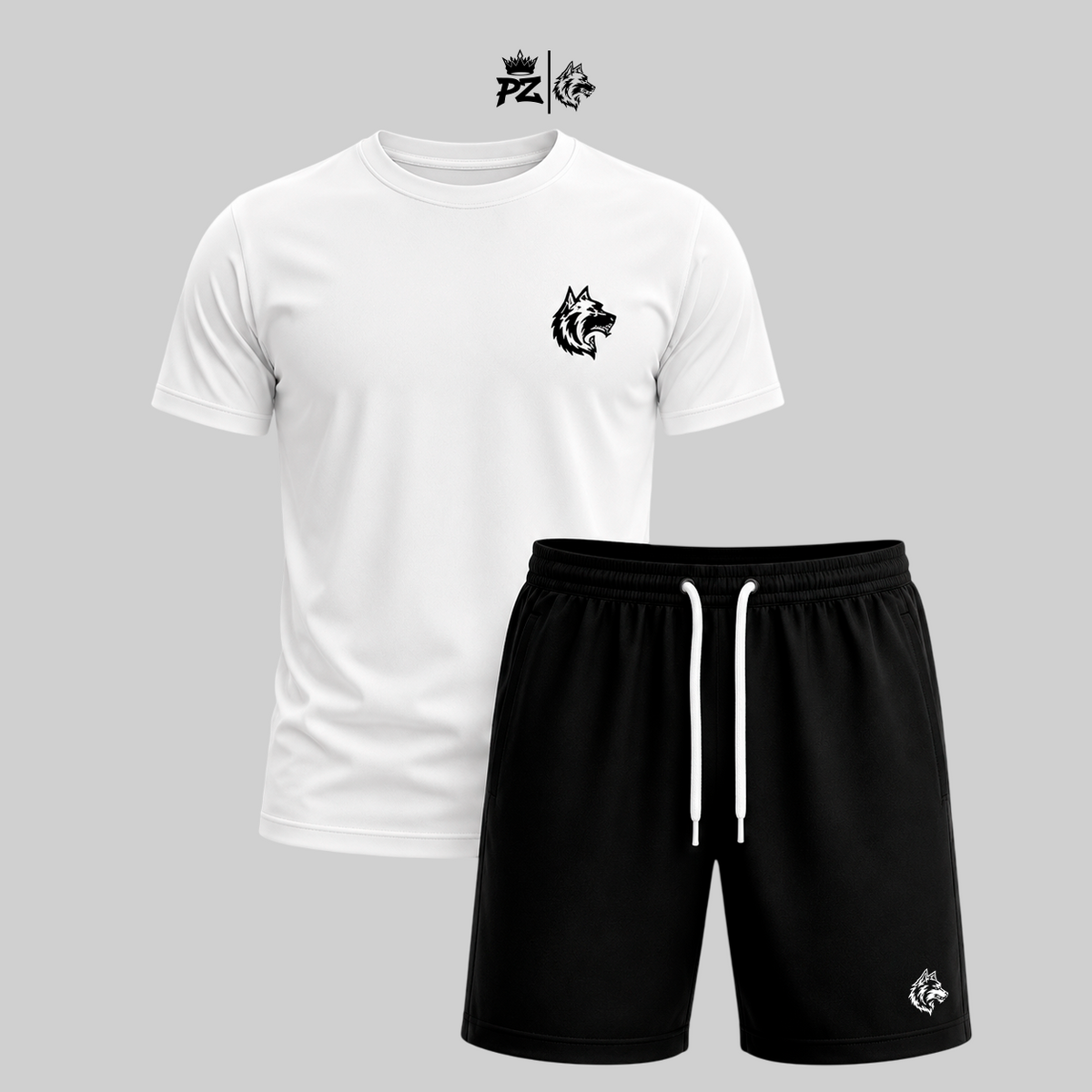 CONJUNTO COTTON TEE LISA PZ - LOBO